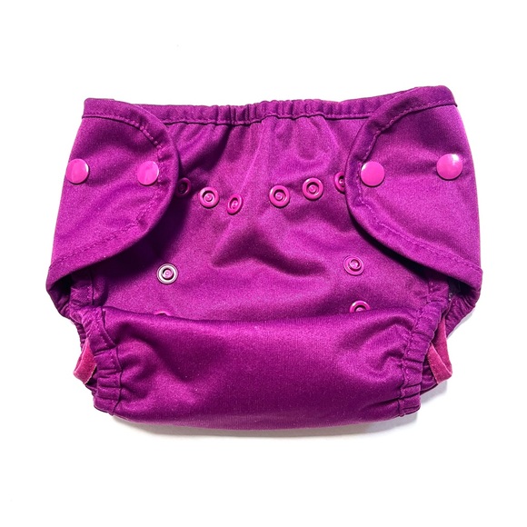 Thirsties Cloth Diaper Cover in Purple - Picture 1 of 5